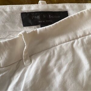 Rag & Bone Cream Trousers